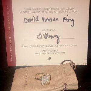 David Yurman Chatelaine® Ring with Diamonds, 14mm